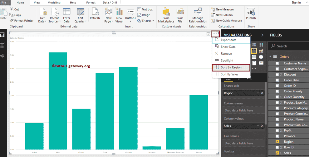 Line and Clustered Column Chart 7