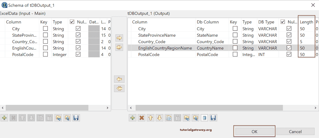 Load Excel Data into Database in Talend 6