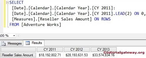 MDX NEXTMEMBER FUNCTION 4