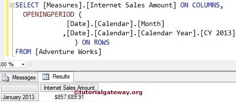 OPENINGPERIODS FUNCTION 2