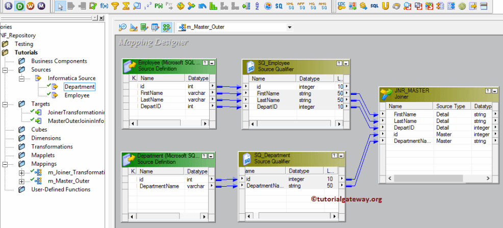 Master Outer Join in Informatica 5