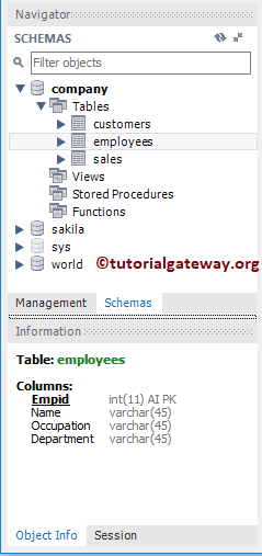 View Under Schemas 18