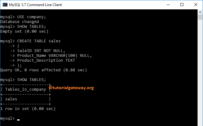 List of Available one in a Database 3