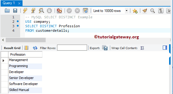Distinct vs Group By 6