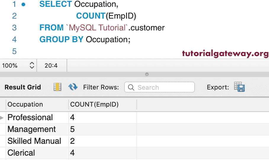 MySQL Group By Using a Single Column 2
