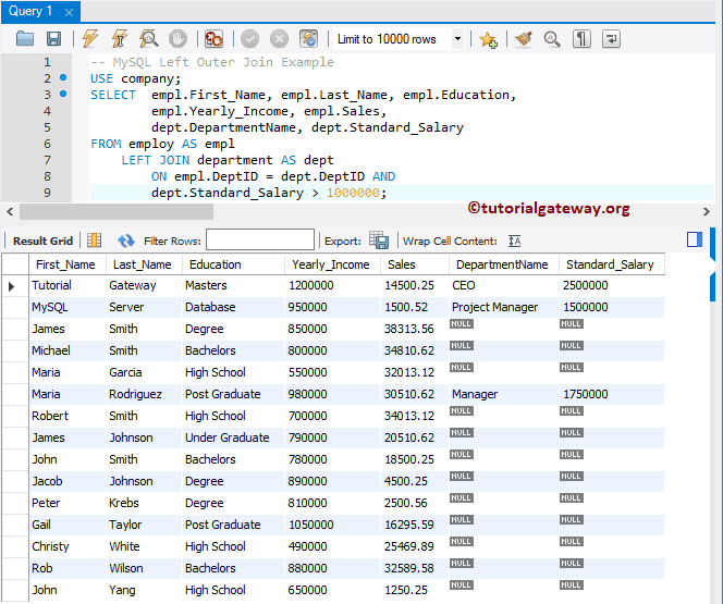 Left Join Multiple Conditions 7