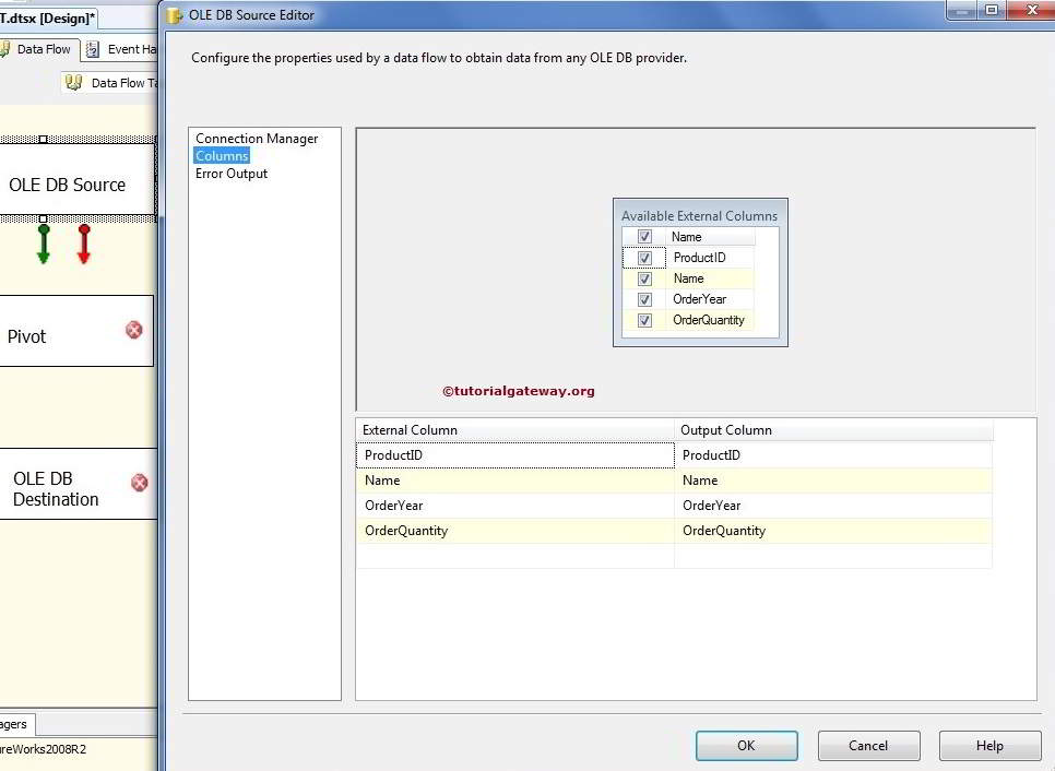 PIVOT TRANSFORMATION IN SSIS 2008 R2 4