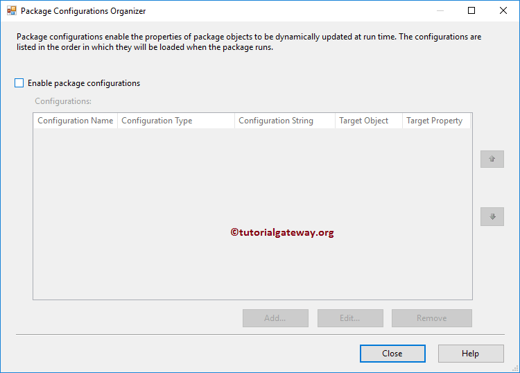 Package Configuration Organizer using Environment Variable 10