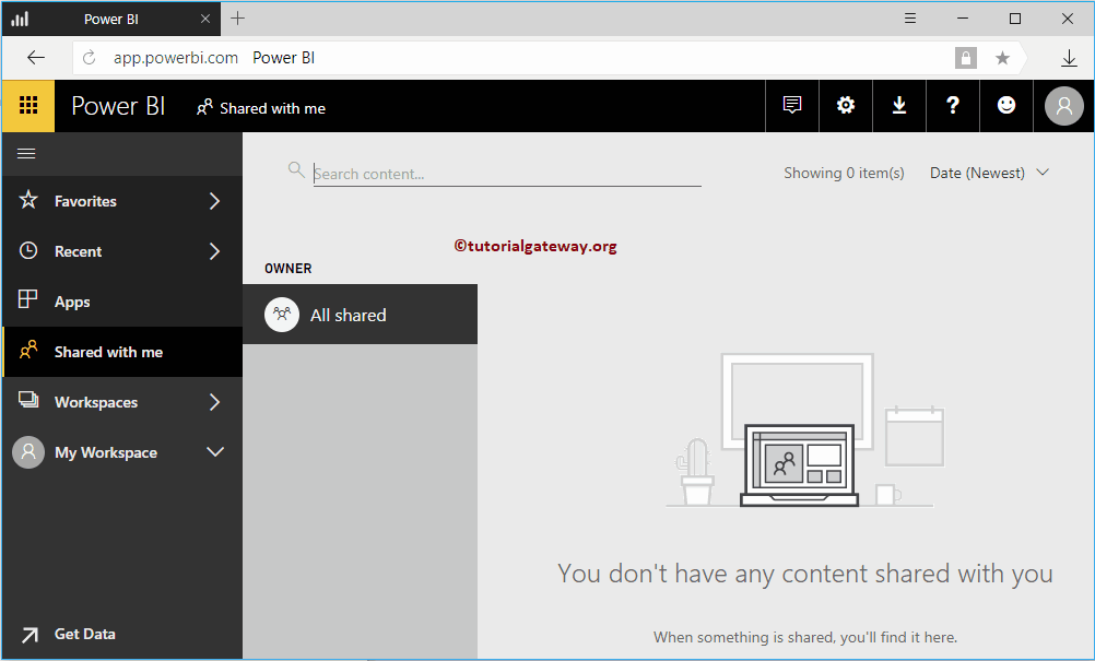 Go to Shared With Me Tab 5