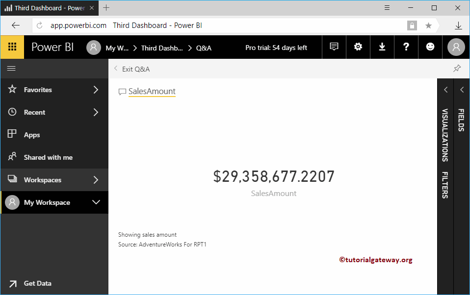 Anser to the Question displays in Card 9