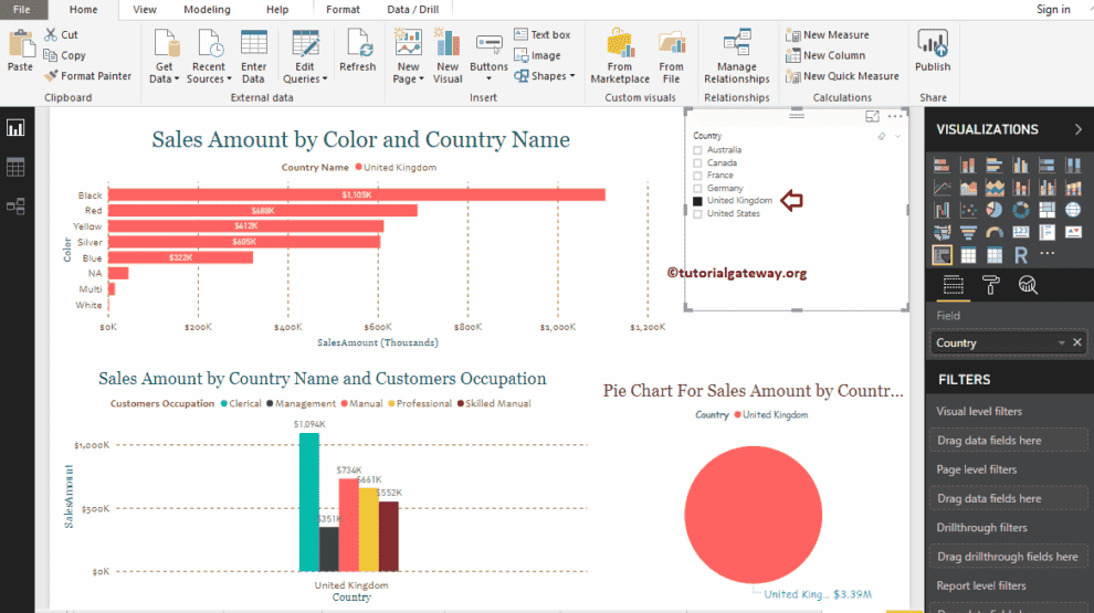 Choose Value from Power BI Slicer 2