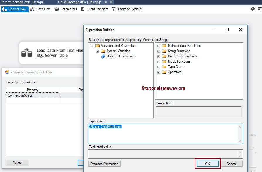 PropertyExpression Editor
