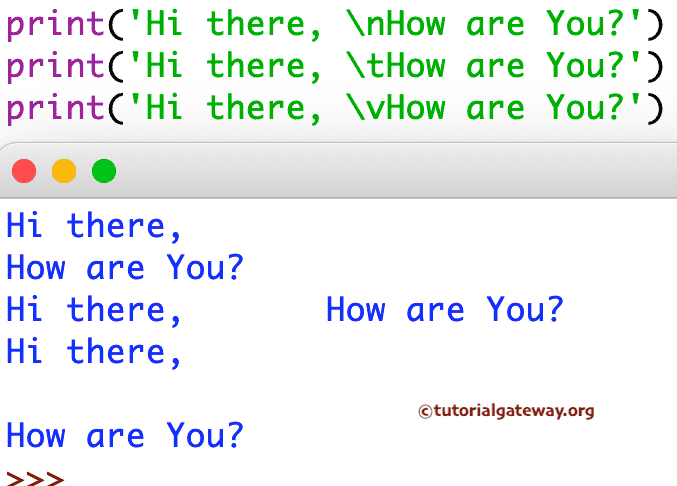 Python print function 16