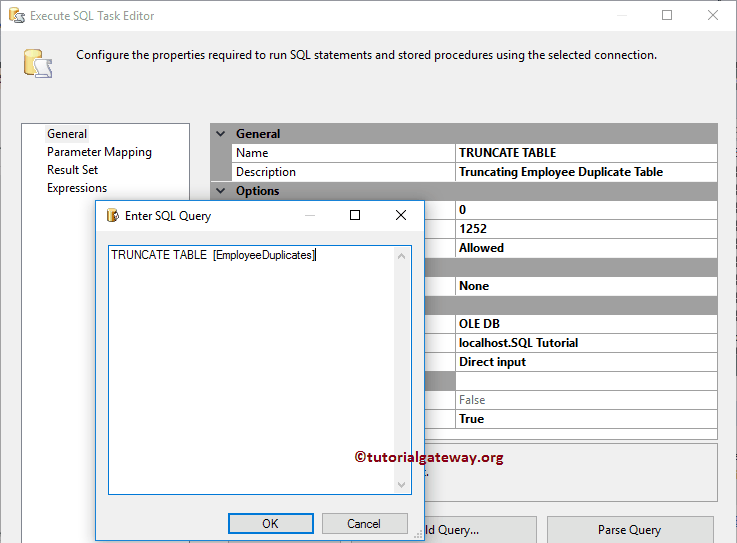 Truncate Table Query 12