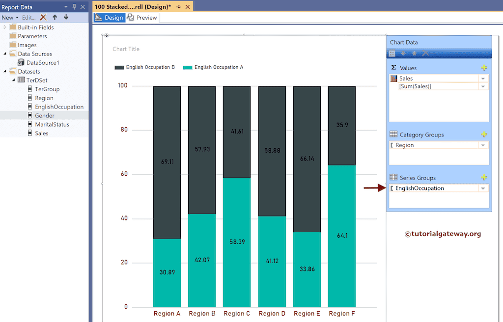 Add column to Series Groups section