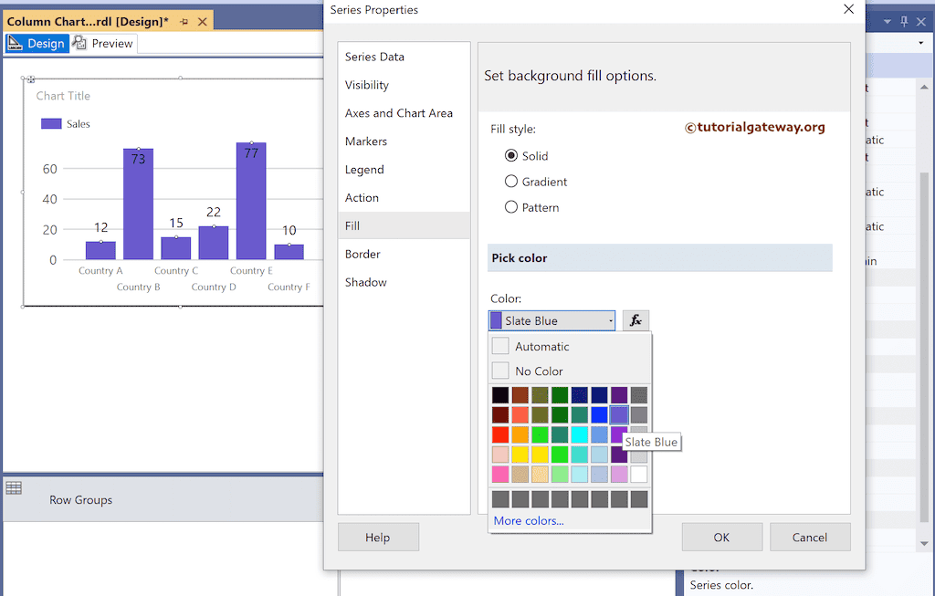 Pick the Solid Color
