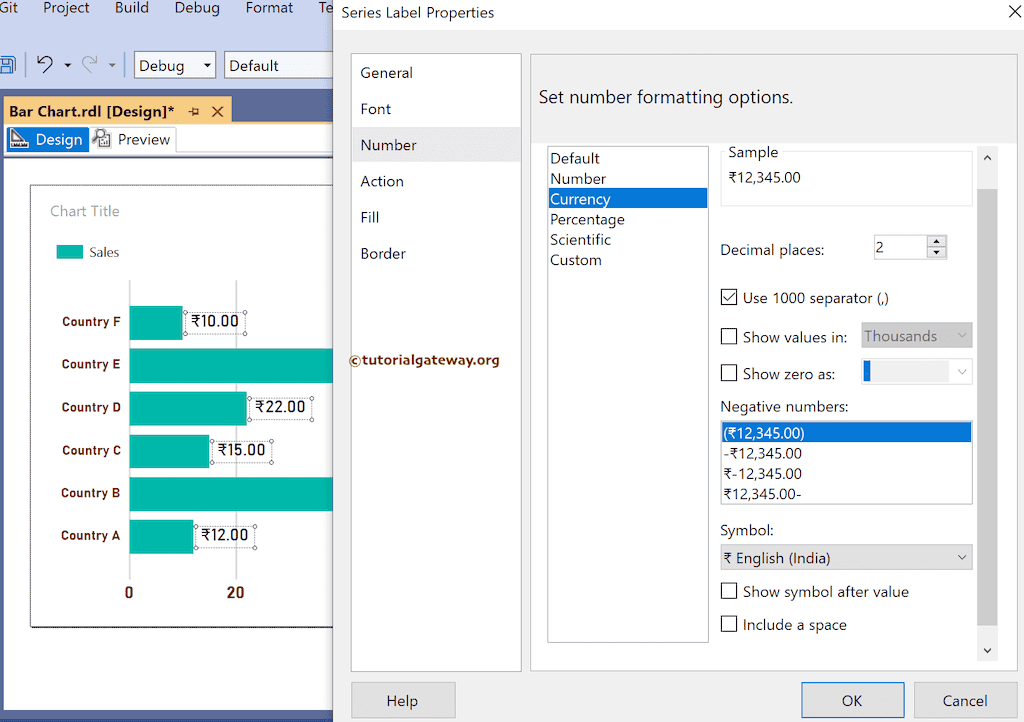 Format Data Labels Numbers