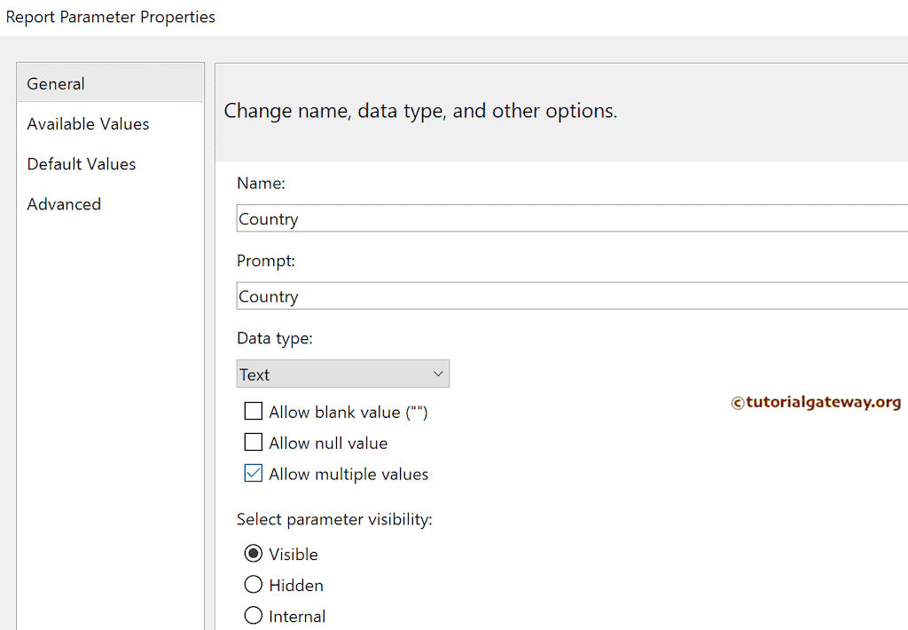 Report using Stored Procedure with Multi-Value Parameter 4