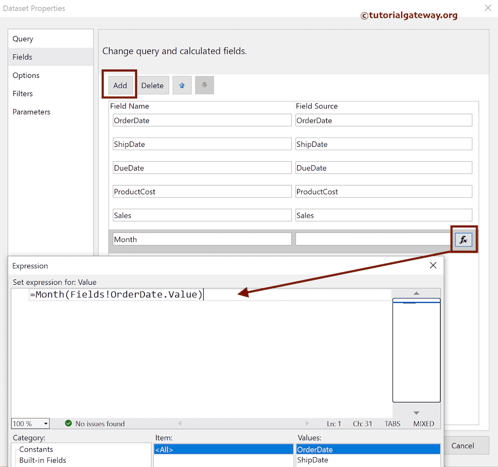 Add Group On Expression