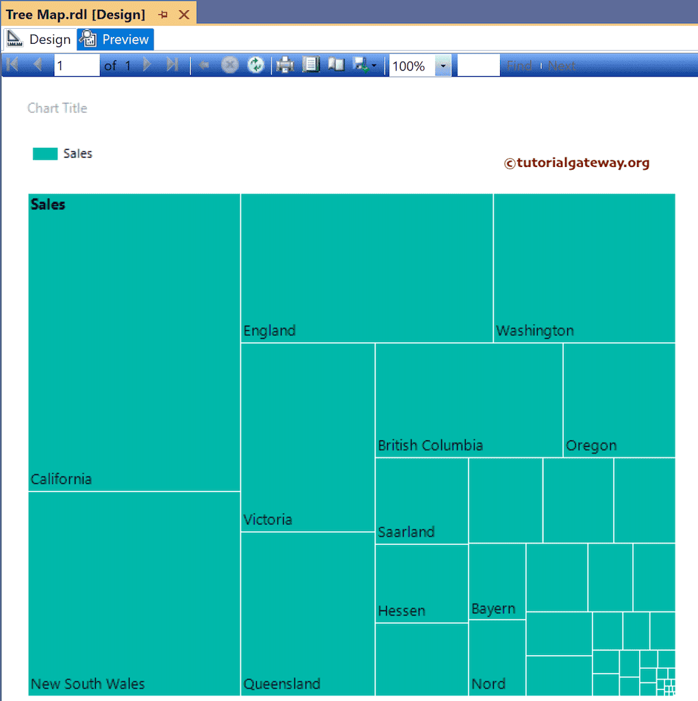 SSRS Tree Map Preview