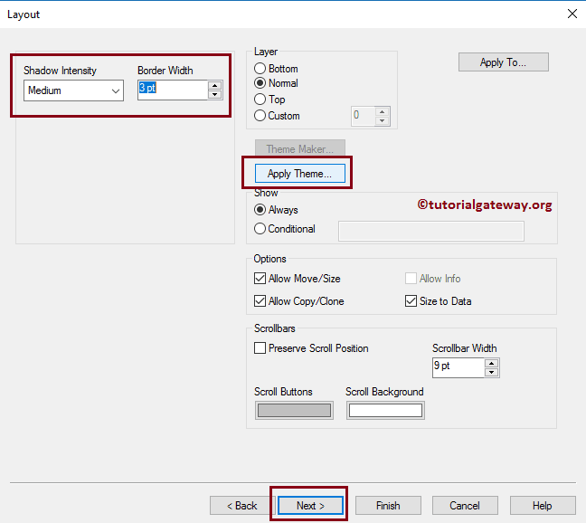 Radar Chart in QlikView 16
