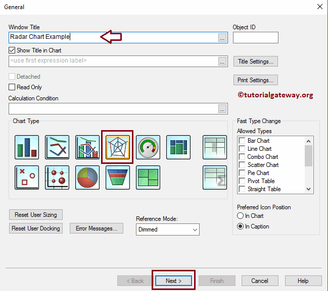 Radar Chart in QlikView 5