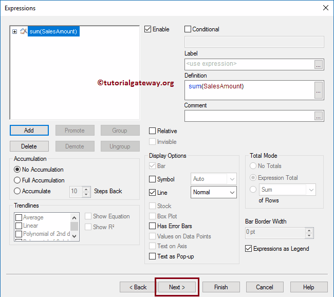 Radar Chart in QlikView 8