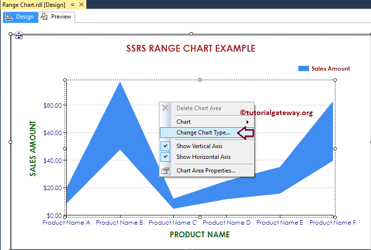 Change Range Chart Type