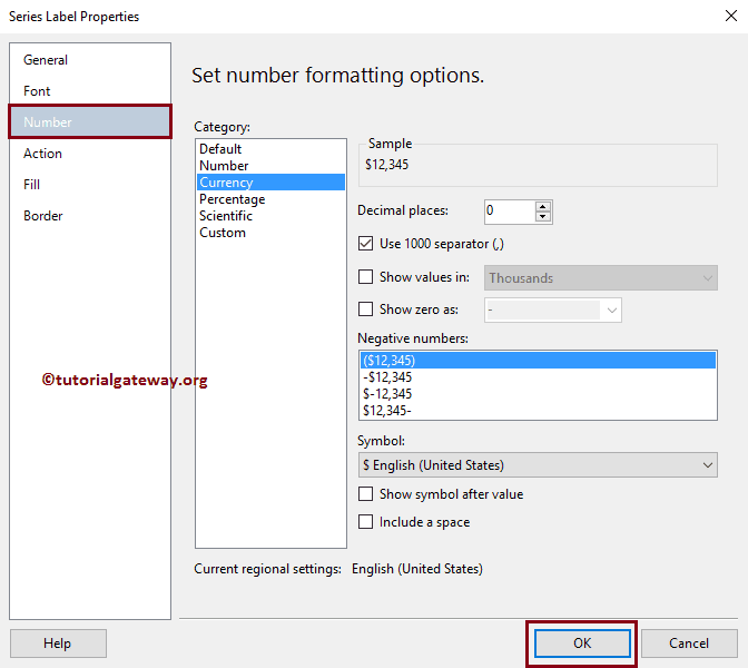 Format Range Chart Numbers