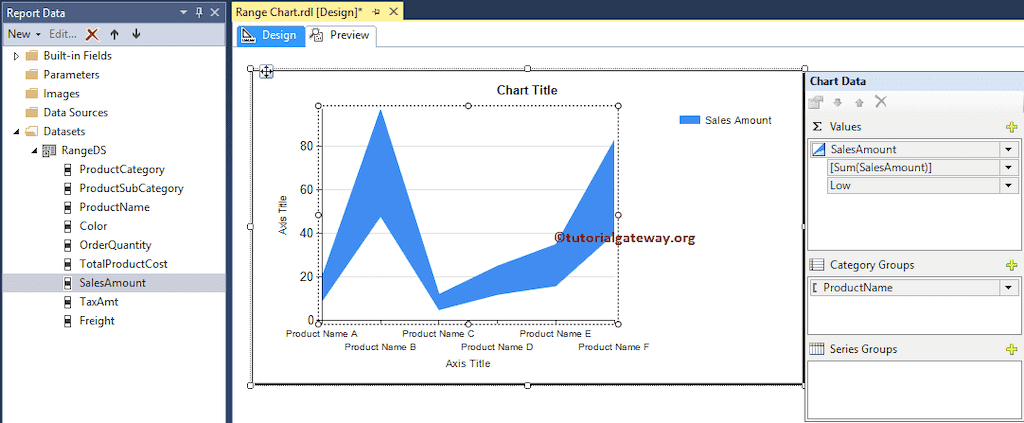 Add Columns to Category Group and Values