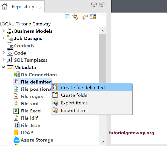 Create a File Delimiter