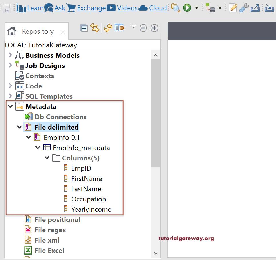 Read Text File in Talend 11