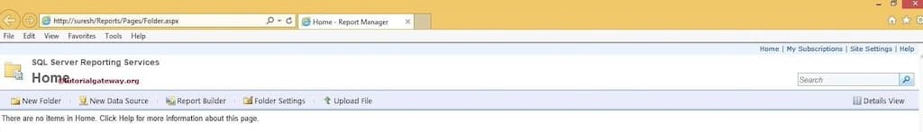 View SSRS Report Manager 7