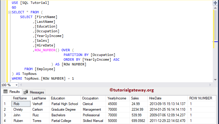Retrieve Last Record for each Group in SQL Server 3