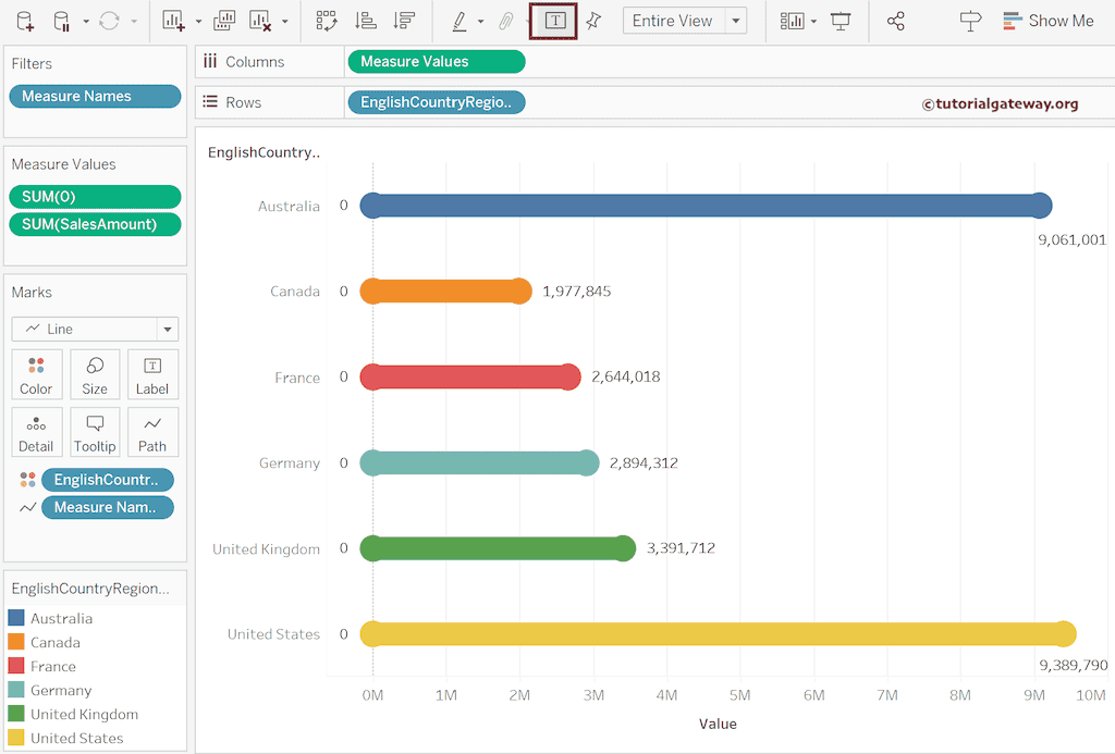 Add Data Labels to Rounded Edges Bar Chart