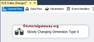SCD Type 0 Data Flow Task