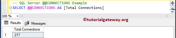 @@CONNECTIONS Example 1
