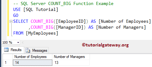 COUNT_BIG Column Name 3