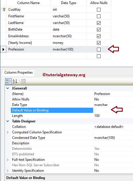 Delete SQL Default Constraint 11
