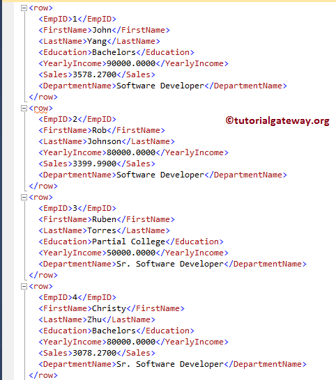 Generated Multiple Files Example 6