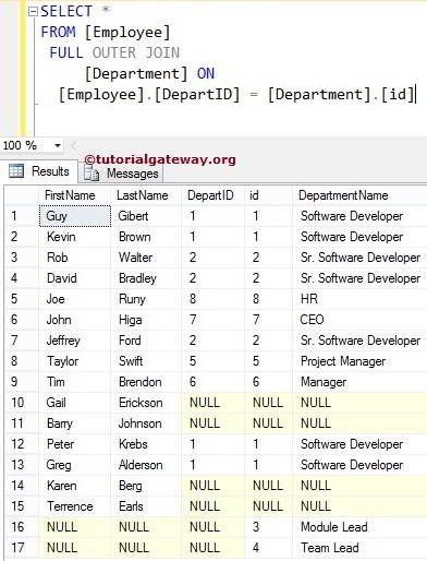 SQL FULL JOIN 3