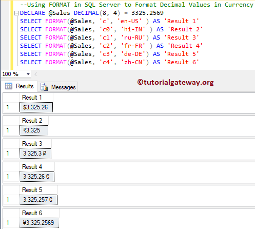 Decimals Example 6