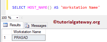 HOST_NAME Example