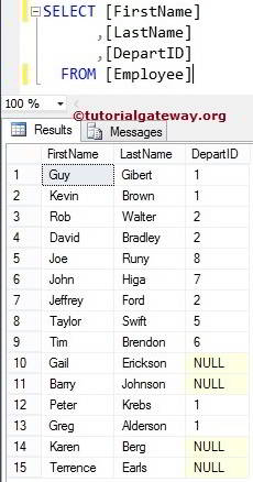 SQL INSERT INTO SELECT Statement 3