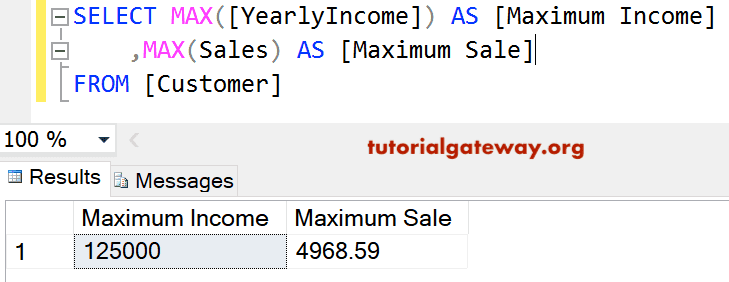 Finding for Multiple Columns