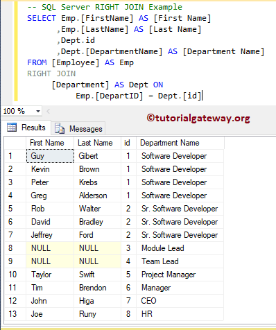 Solve Ambiguous column name id in RIGHT OUTER JOIN 3