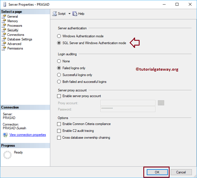 Login Error Authentication Mode 9