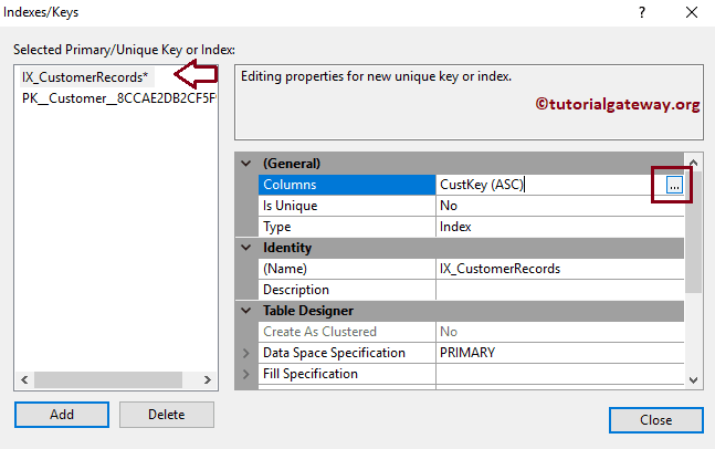 SQL Unique Key Constraint 5
