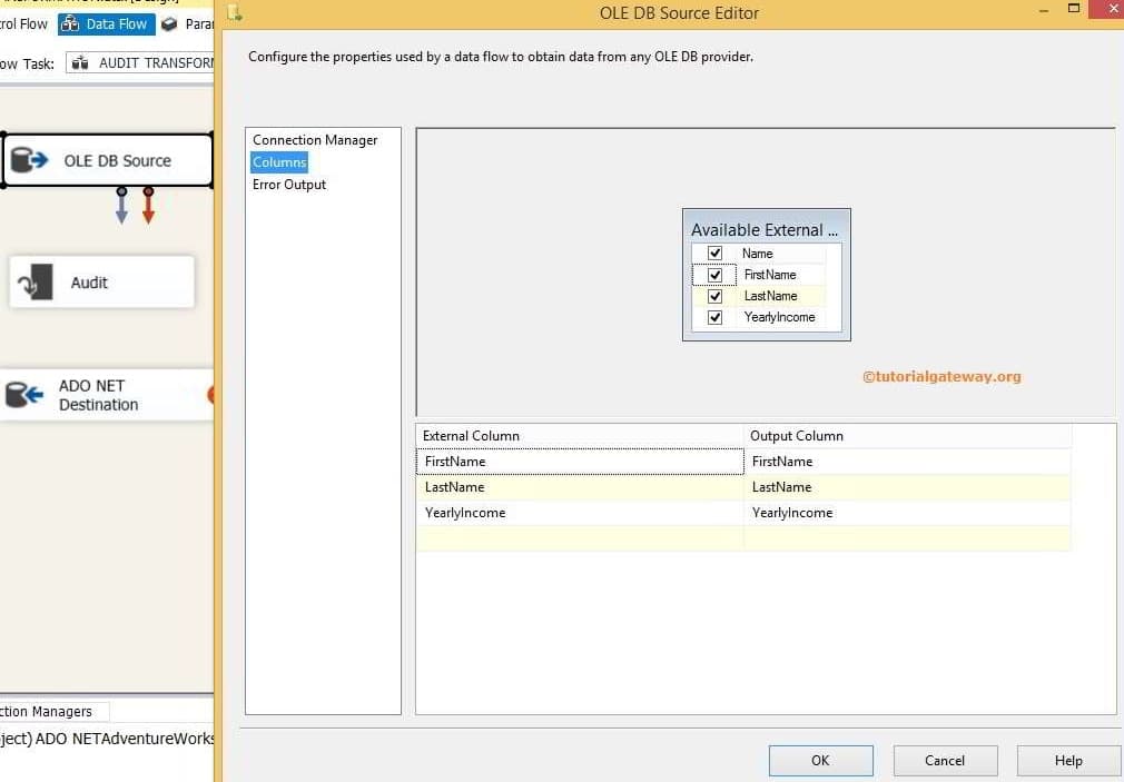 Audit Transformation in SSIS 4