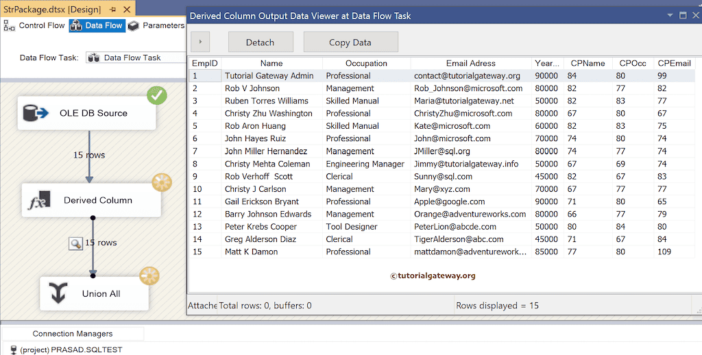 CODEPOINT Function output